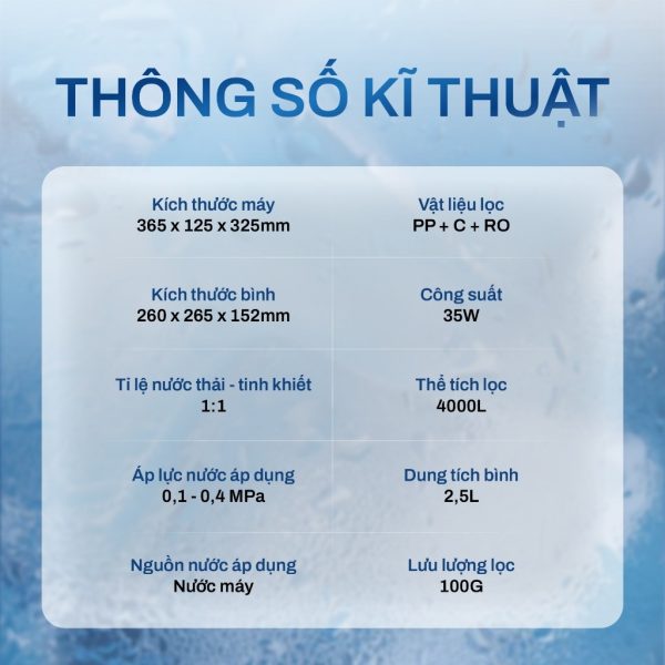Máy Lọc Nước Thông Minh Joymie P30-B - Hình ảnh 4
