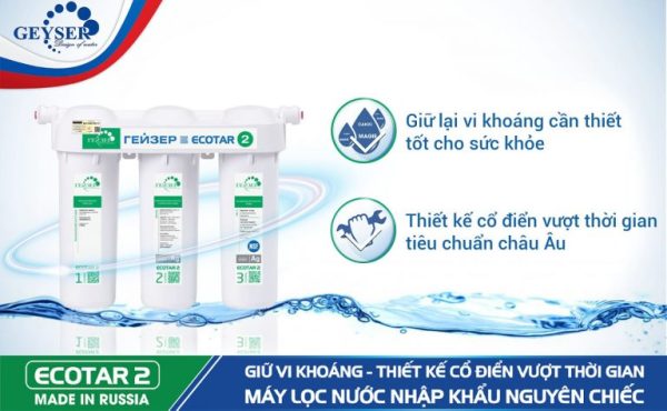 Máy lọc nước Nano Geyser Ecotar 2 – Máy lọc nước nano của Nga - Hình ảnh 2